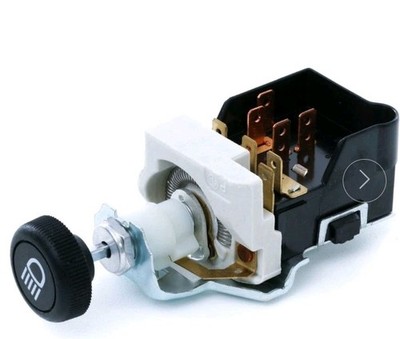 Genuine Cole Hersee 71092-02BX Push-Pull Head Light Switch Bus Truck G1