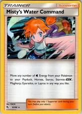 Pokemon | Hidden Fates | Misty's Water Command | 63/68 | Holo | NM