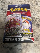 Pokemon TCG  Pack with 1 Foil Card Guaranteed - New/Sealed contains  25 cards