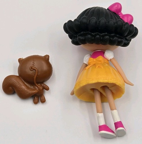 Lalaloopsy Mini Clásico ♡Snowy Fairest♡ 2011 3" Súper Lindo con Ardilla Mascota - Imagen 5 de 10