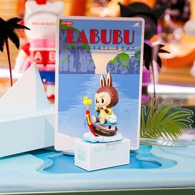 ラブブ LABUBU LONG TAIL BOATタイiconsiam限定 Labubu Long-Tail Boat Figure Thailand Landmark Store Limited