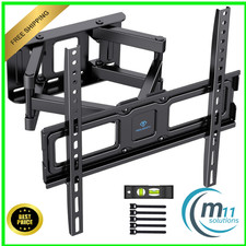 PERLESMITH TV Wandhalterung, Schwenkbare Neigbare TV Halterung für 26-70 Zoll...