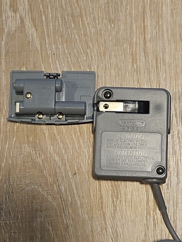 NINTENDO GBA GAME BOY ADVANCE CAVO ADATTATORE AC OEM UFFICIALE AGB-008 AGB-009! G35 - Foto 2 di 2