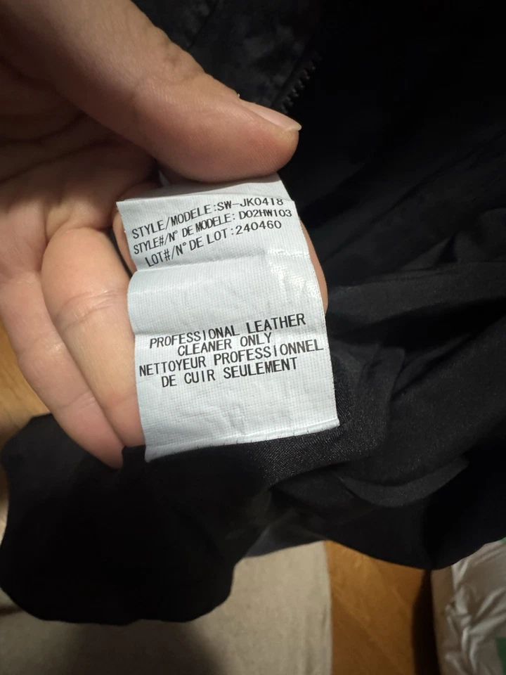 Chaqueta de cuero Helmut Lang Foto 3 de 4