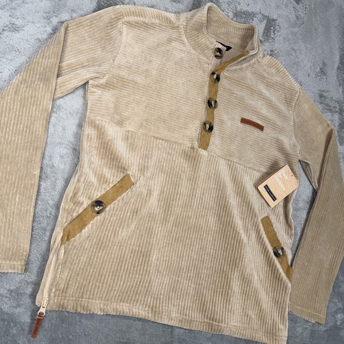 Nuevo Top Pullover Simply Southern Pana Tostado Para Mujer Manga Larga Mediano Nuevo con Etiquetas - Imagen 5 de 9