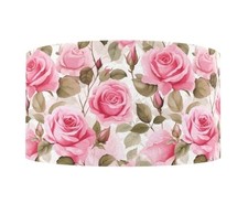 1 inch 1 yard Pink rose Spring Summer flower Printed Grosgrain Ribbon 1273129