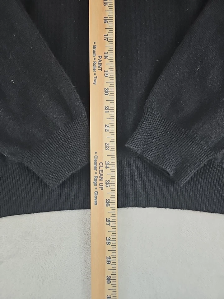 Suéter Grayson & Dunn 100% Cachemira Hombres XL Argyle Gris Azul Marino Manga Larga Crew Foto 4 de 4