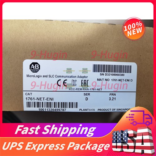 Brand New Allen-Bradley 1761-NET-ENI SER D 1761NETENI Free Shipping - Picture 2 of 4