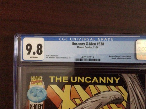 CGC 9.8 Uncanny X-Men 338 White Pages - Imagen 2 de 3