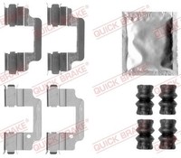 ZubehÖRsatz Scheibenbremsbelag Hinten Quick Brake 109 1806 FÜR Volvo
