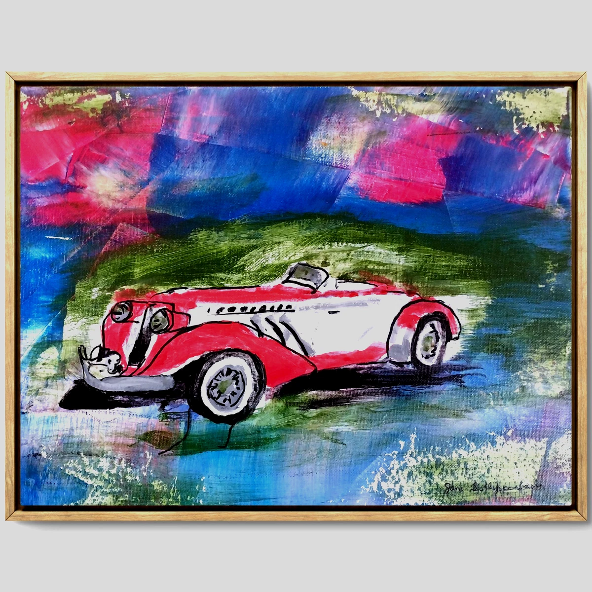 25+ Sports Cars Original Art Paintings for sale | Updated Oct 2026