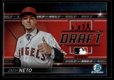 Zach Neto 2022 Bowman Chrome Draft Night A Card #BDN-3
