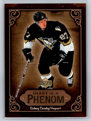 2005-06 Upper Deck Diary of a Phenom Sidney Crosby Pittsburgh Penguins #DP21