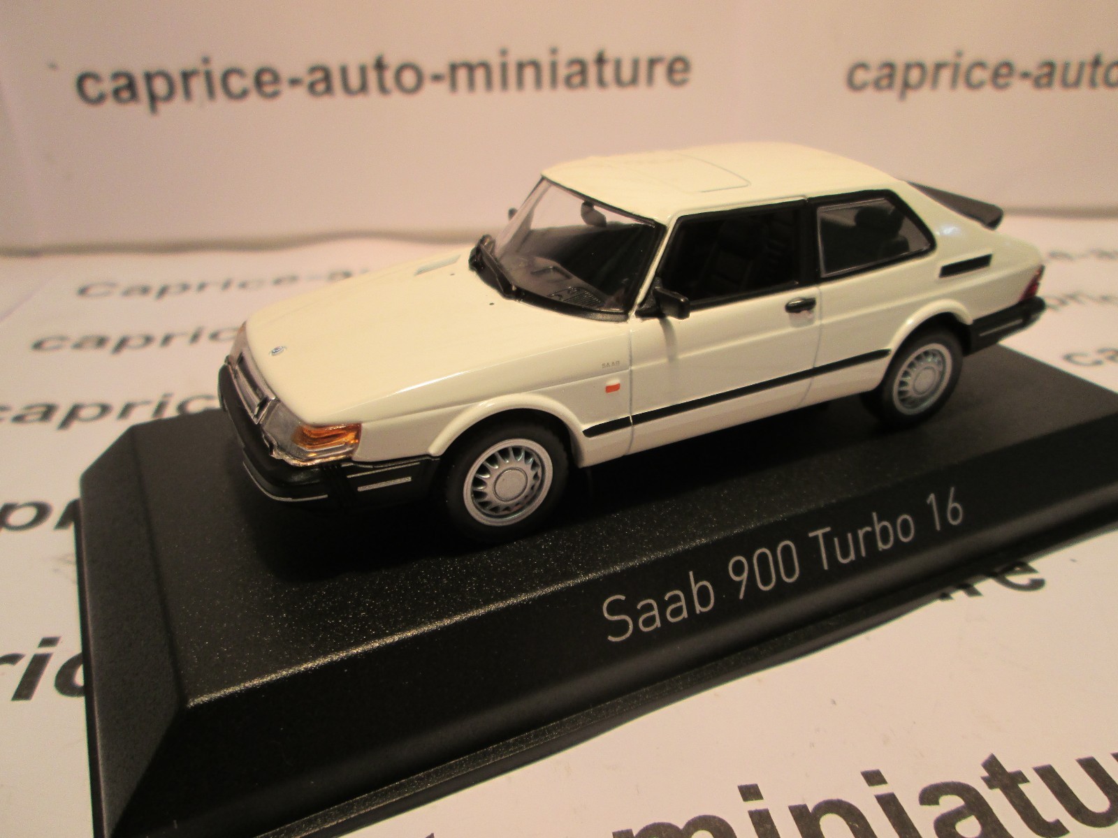 SAAB 900 TURBO 16 1991 blanc NOREV 1 43 SAAB 900 TURBO 16 1991 blanc NOREV 1 43
