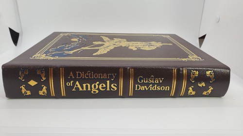 Easton Press A Dictionary Of Angels Gustav Davidson Rare Leather - Foto 3 di 11