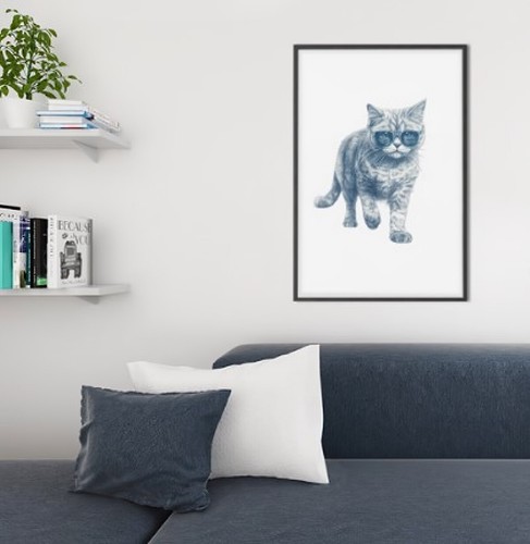 Digital Image Picture Photo Wallpaper Phone Desktop Background Poster Art Pencil - Picture 2 of 5