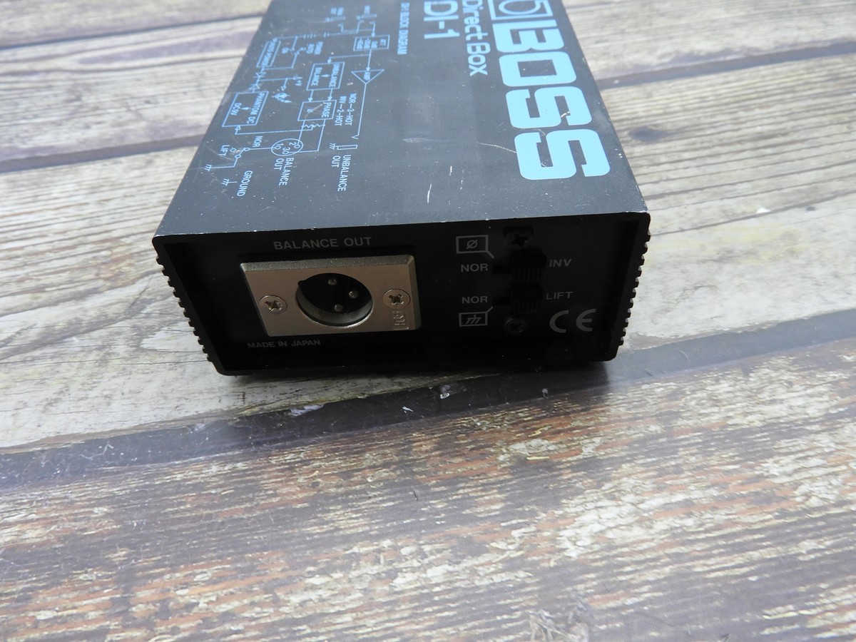 【美品】BOSS di-1 Boss DI-1 Active Direct Box Products of Roland used from
