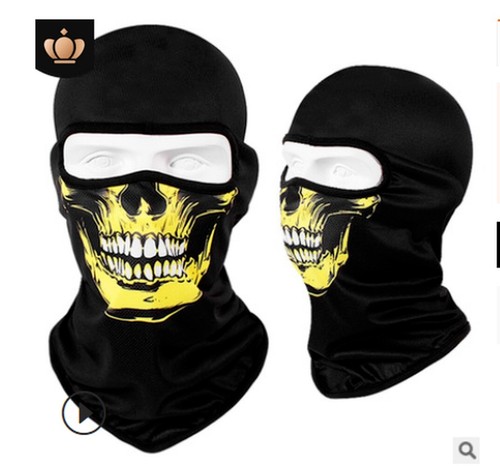 UV Protection Full Face Masks Halloween Balaclava Ski Mask Hood for Men Women - Picture 21 of 38