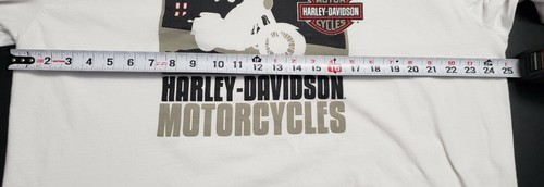 Harley Davidson Long Sleeve White Shirt Authentic Motorcycle Sturgis MI Size 2XL - Picture 6 of 7