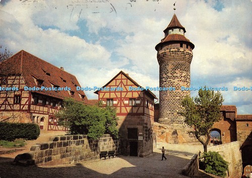 D031416 8500. Nurnberg. Kaiserburg. Sinwellturm und Tiefer Brunnen. A. Ohmayer. - Bild 1 von 4