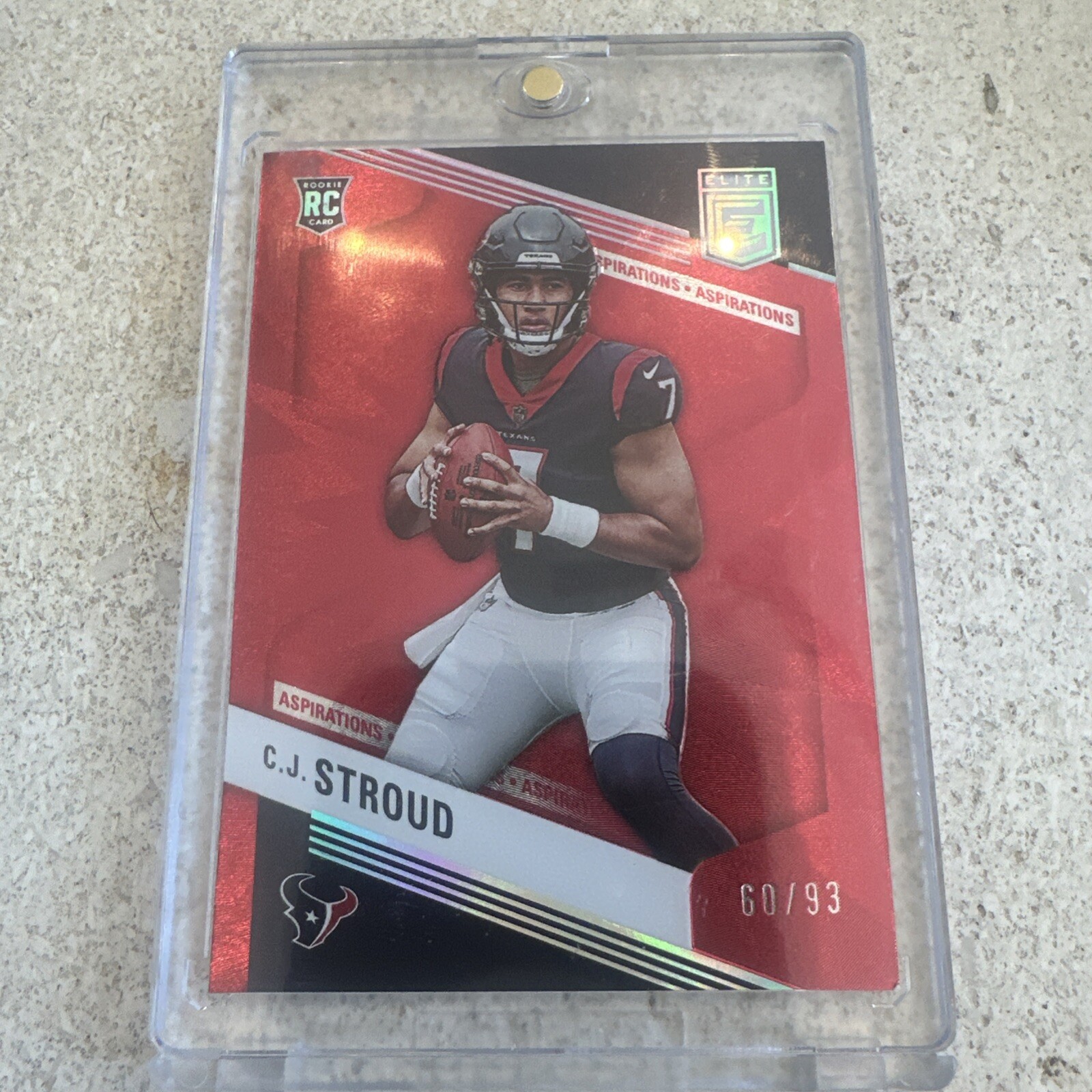 2023 Donruss Elite - CJ Stroud - Aspirations (RC) - 60/93