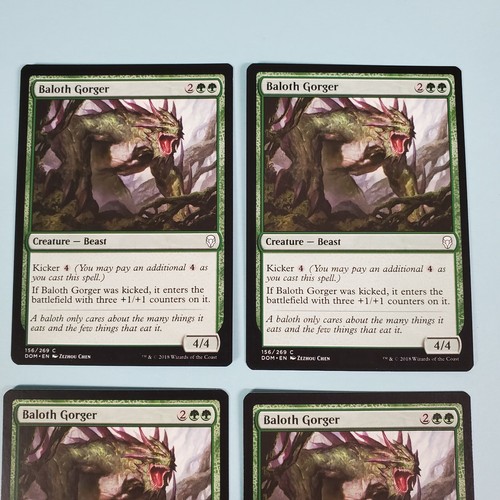 4x Baloth Gorger - Dominaria - MTG Magic the Gathering - Picture 2 of 3