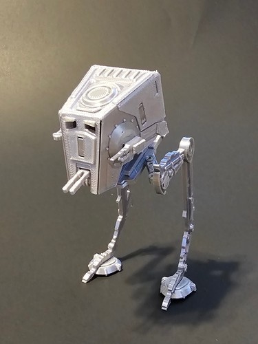 Star Wars. Figura All Terrain Scout Transport (AT-ST). Impreso en 3D - Imagen 27 de 37