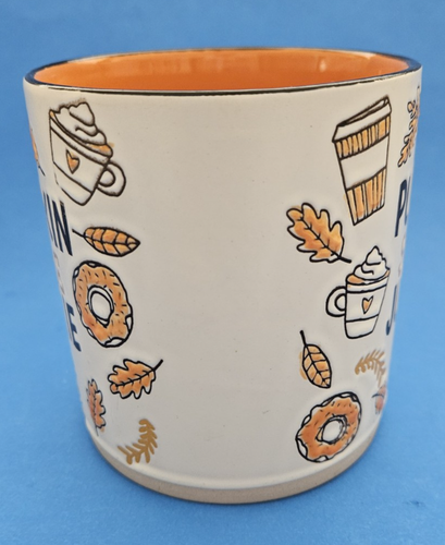 Pumpkin Spice Junkie Jumbo Coffee Mug 3D Spectrum Designz Autumn Fall 21oz - Picture 4 of 7