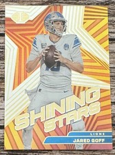 2023 Panini Illusions Jared Goff Shining Stars Insert #9 Detroit Lions