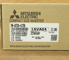 One New Mitsubishi FR-D720-0.75K Inverter FRD7200.75K Expedited Shipping