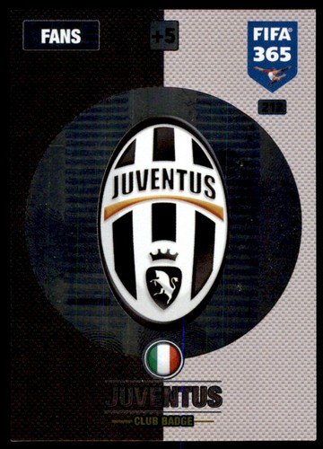Panini 365 Adrenalyn XL 2017 Club Badge Juventus No. 212 - 第 1/1 張圖片