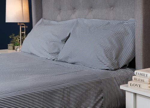 MyPillow 100% Cotton Percale Bed Sheets 200 Thread Count - Picture 7 of 20