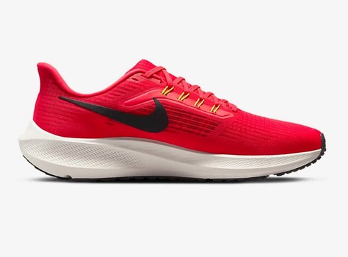 Men's Nike Air Zoom Pegasus 39 Siren Red Black Clay Sz 15 DH4071-600 - Picture 2 of 6