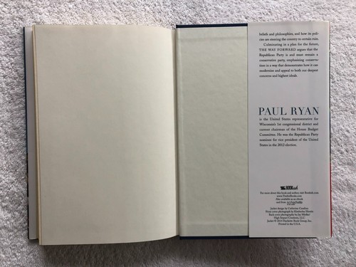 The Way Forward (NEW 1st Ed. Signed by Senator Paul Ryan) - Picture 7 of 7