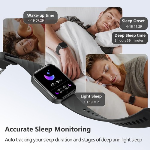 Health & Fitness Tracker, Smart Watch with 24/7 Activity Tracker for Women Men - Picture 4 of 11