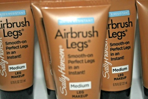 3 sally hansen airbrush legs medium water resistant travel/sample size .75 fl oz - Picture 2 of 3