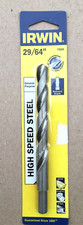 IRWIN 29/64" HIGH SPEED STEEL DRILL BIT