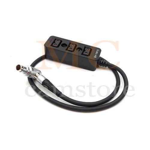 Arri Alexa RED DSMC2 0B 2 Pin Power Splitter Convert 3 Way D-tap Cable 12V 24'' - Picture 5 of 6