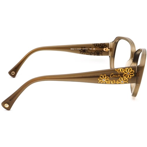 Coach Sonnenbrille nur Gestell HC 8011B (L022 Reese) 5042/13 oliv Kristalle 57 mm - Bild 4 von 6