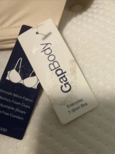 Gap Body Damen Everyday Essentials T-Shirt BH 34D Ivory - Bild 2 von 4