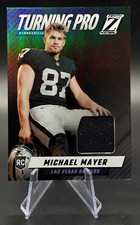 2023 Michael Mayer RC Patch | Zenith Turning Pro Memorabilia Rookie | Raiders