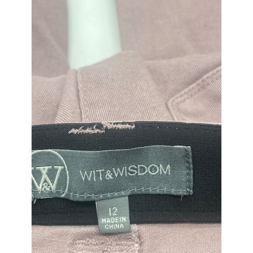 Jeans svasati alla caviglia sfilacciati vita alta Witt & Wisdom 'ab'solution in twiligh fumè - Foto 6 di 17