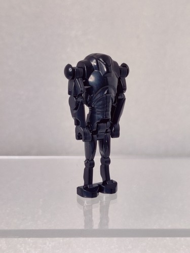 LEGO Custom Star Wars Minifigur Super Battle Droid - Pearl Dark Gray - Bild 1 von 3