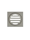 Meir Square Floor Grate Shower Drain 80mm Outlet Shadow MP06-80-PVDGM