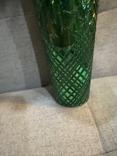 Starbucks 2024 Wicked Gemstone Cold Cup Emerald City with Straw Topper 24Oz. Neu mit Etikett - Bild 8 von 9