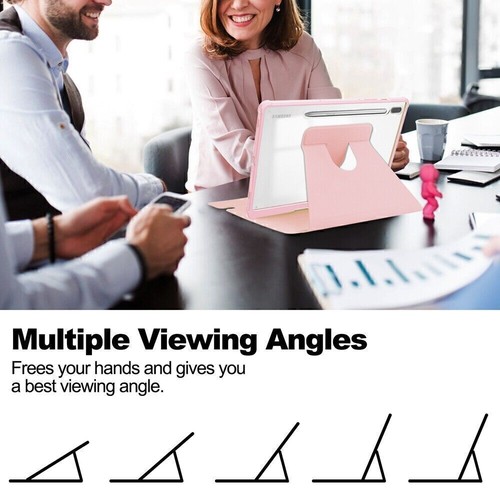 For Samsung Galaxy Tab S10 S9 Ultra Plus S8 A9+ Rotating Shockproof Case Cover - Picture 64 of 65