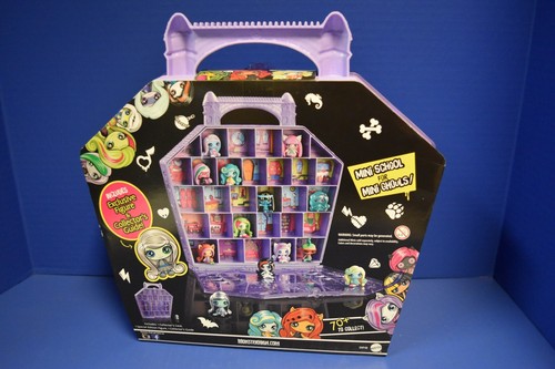 NEW 2015 Monster High Frankie Stein Minis Exclusive Doll  and Case for 28 Minis! - Picture 2 of 3
