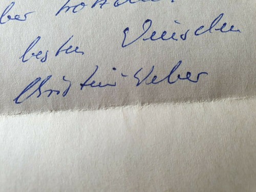 Autógrafo de la RDA ¿Christine o Christin Weber 1977?????? ¿Quién era o es?? - Imagen 2 de 2