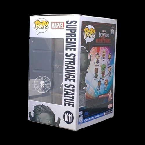 ¡Funko Pop + Protector! Marvel #1011 Supreme Doctor Strange Statute MCCC *Como nuevo* - Imagen 4 de 12