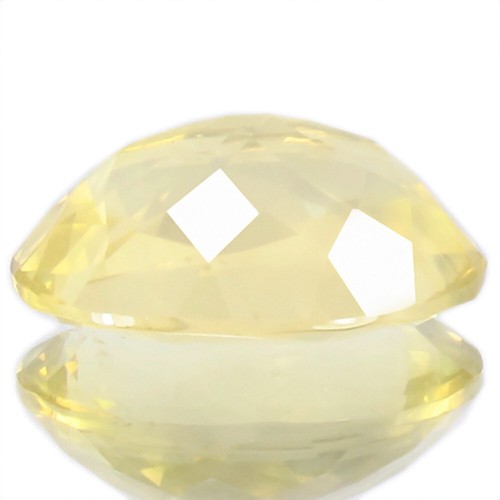 Elegante Natural Andesina 21.38ct Corte Ovalado Rubio Color Amarillo Extraído en África - Imagen 2 de 8